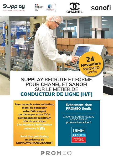 chanel compiegne emploi|chanel canada.